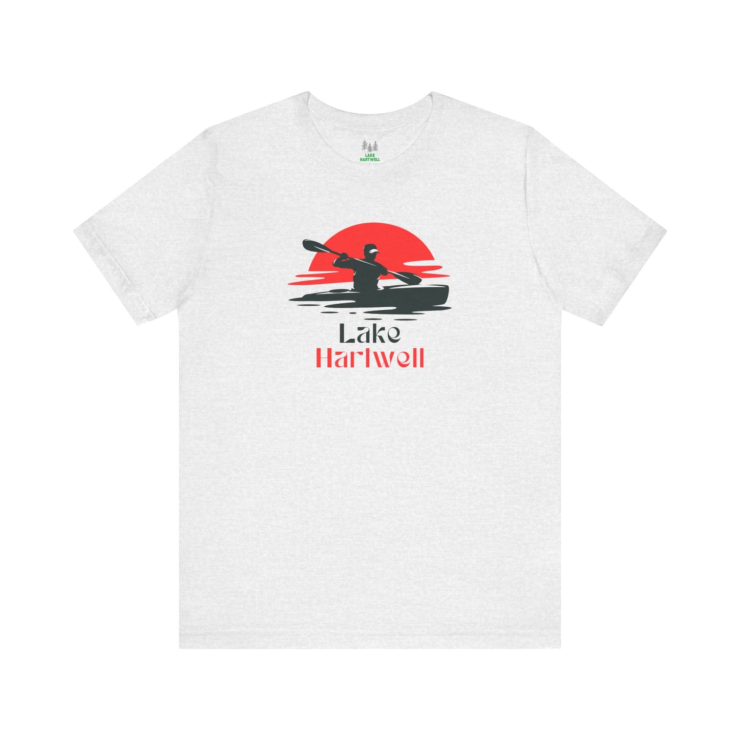 Lake Hartwell Tee - Kayaking Graphic Unisex Jersey Short Sleeve Shirt, Outdoor Adventure Gift, Summer Vibes, Lake Lover Apparel