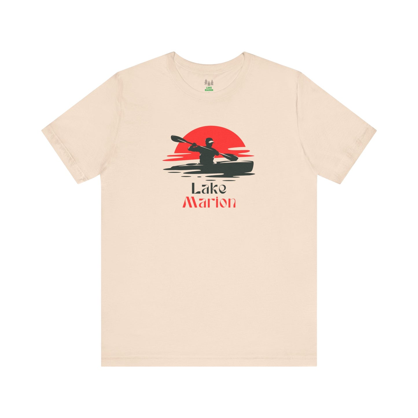 Lake Marion Tee - Kayaking Graphic Unisex Jersey Short Sleeve Shirt, Outdoor Adventure Gift, Summer Vibes, Lake Lover Apparel