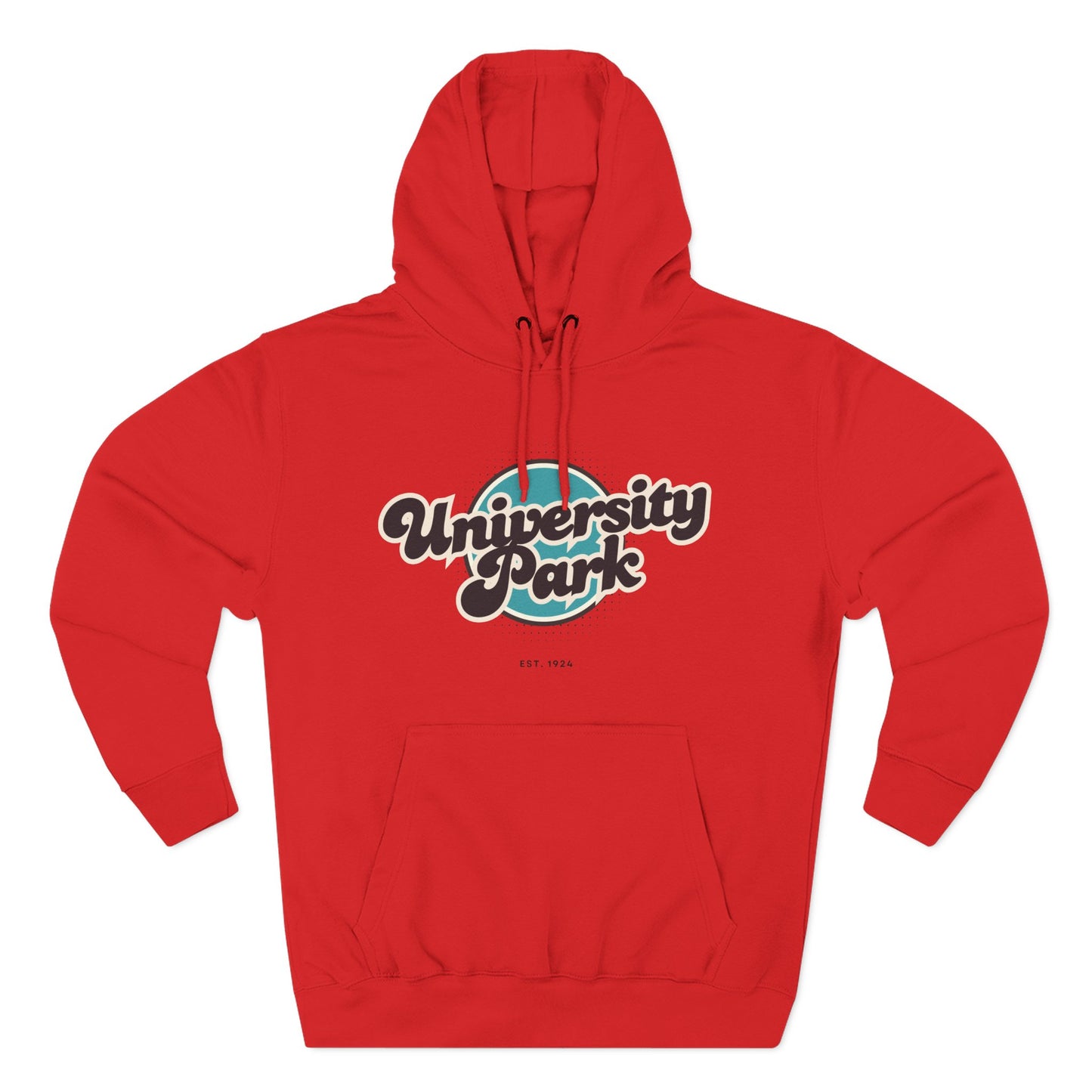 University Park Retro Vibe Hoodie for Casual Days, Streetwear, Unisex Gift, Cozy Layering Apparel