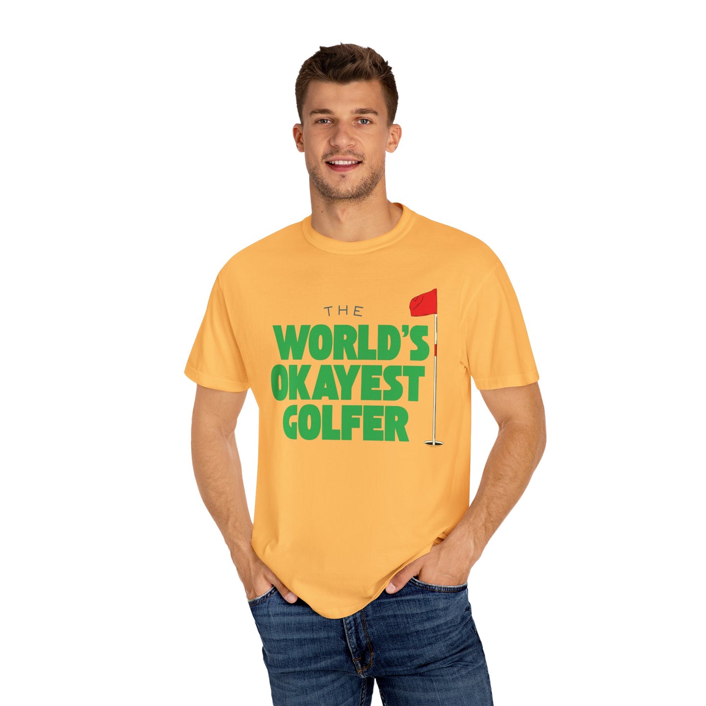 World's Okayest Golfer T-Shirt, Funny Golf Gift, Unisex Tee, Sports Apparel, Father's Day Gift, Golfer Humor