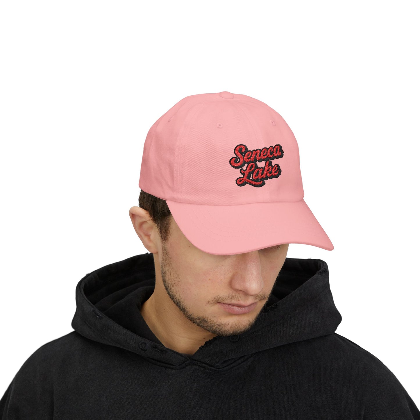 Seneca Lake Stylish Dad Cap, Casual Summer Hat, Outdoor Accessory, Gift for Father's Day, Boating Trip Gear, Everyday Wear