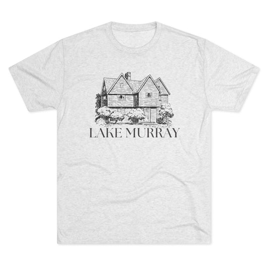 Lake Murray Unisex Tri-Blend Crew Tee, Casual T-Shirt, Summer Apparel, Lake House Shirt, Gift for Friends, Travel Tee