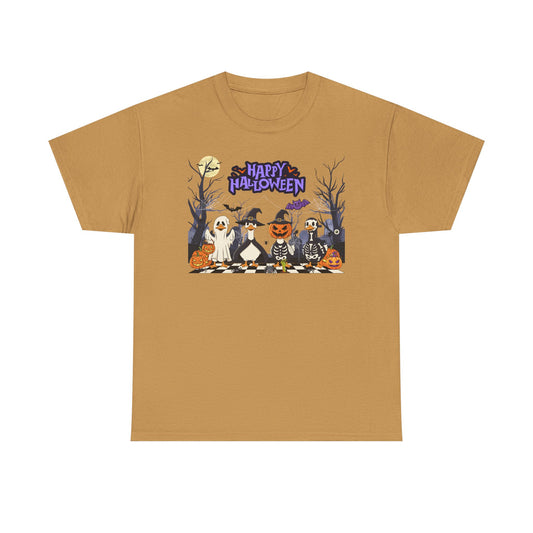 Spooky Halloween Tee, Fun Halloween Shirt, Unisex Graphic Tee, Holiday Gift, Comfortable Cotton T-shirt