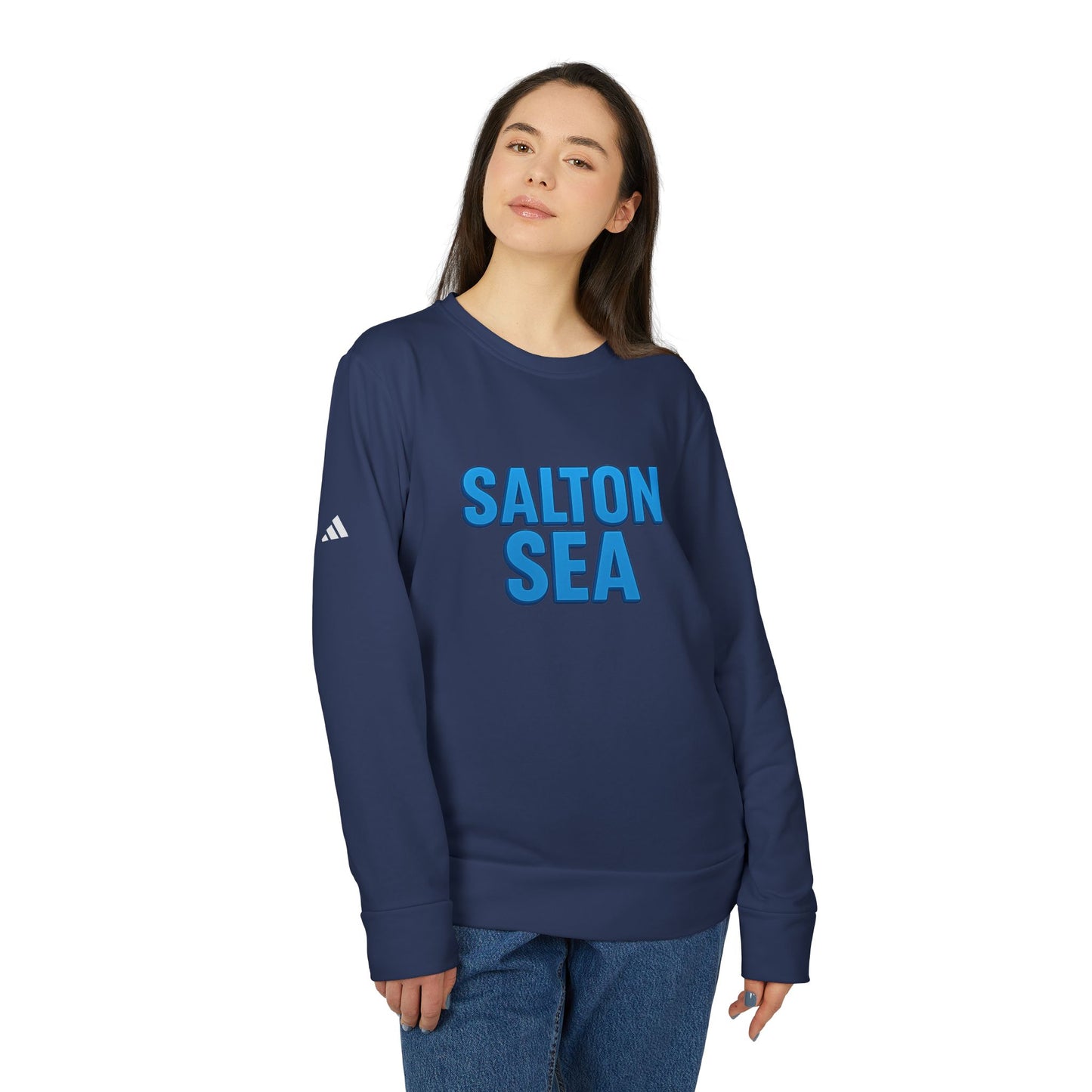 Salton Sea Cozy Outdoor Sweatshirt for Nature Lovers, Unisex Crewneck, Perfect for Hiking, Camping, or Relaxing at Home, Design