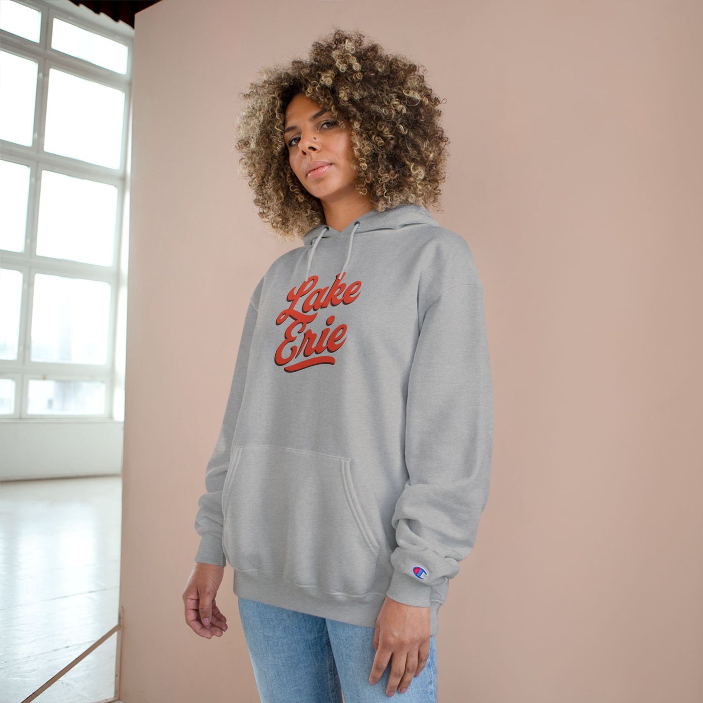 Lake Erie Cozy Hoodie, Perfect for Outdoor Adventures, Lake Days, Gifts for Nature Lovers, Comfortable Sweatshirt