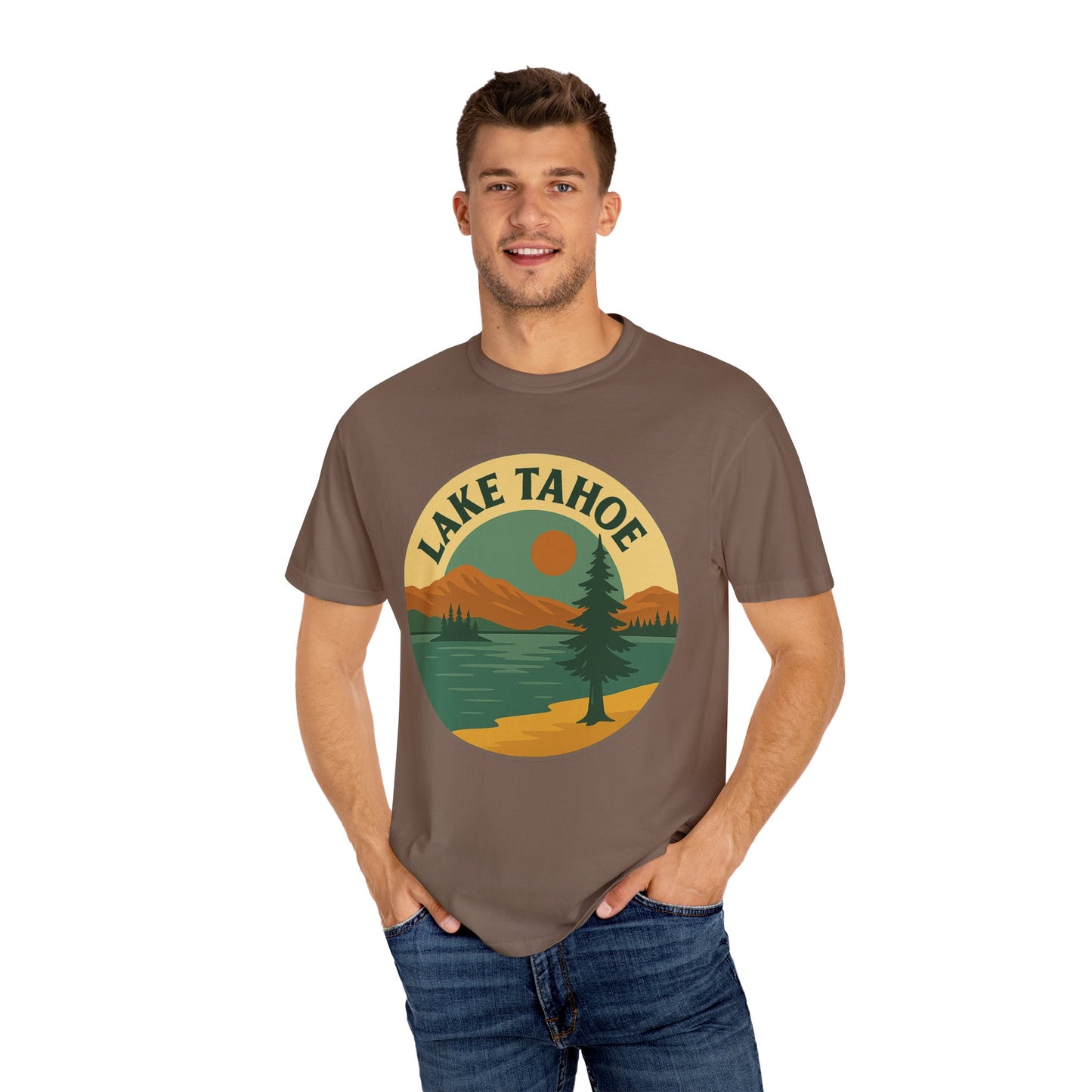 Lake Tahoe Unisex Garment-Dyed T-shirt