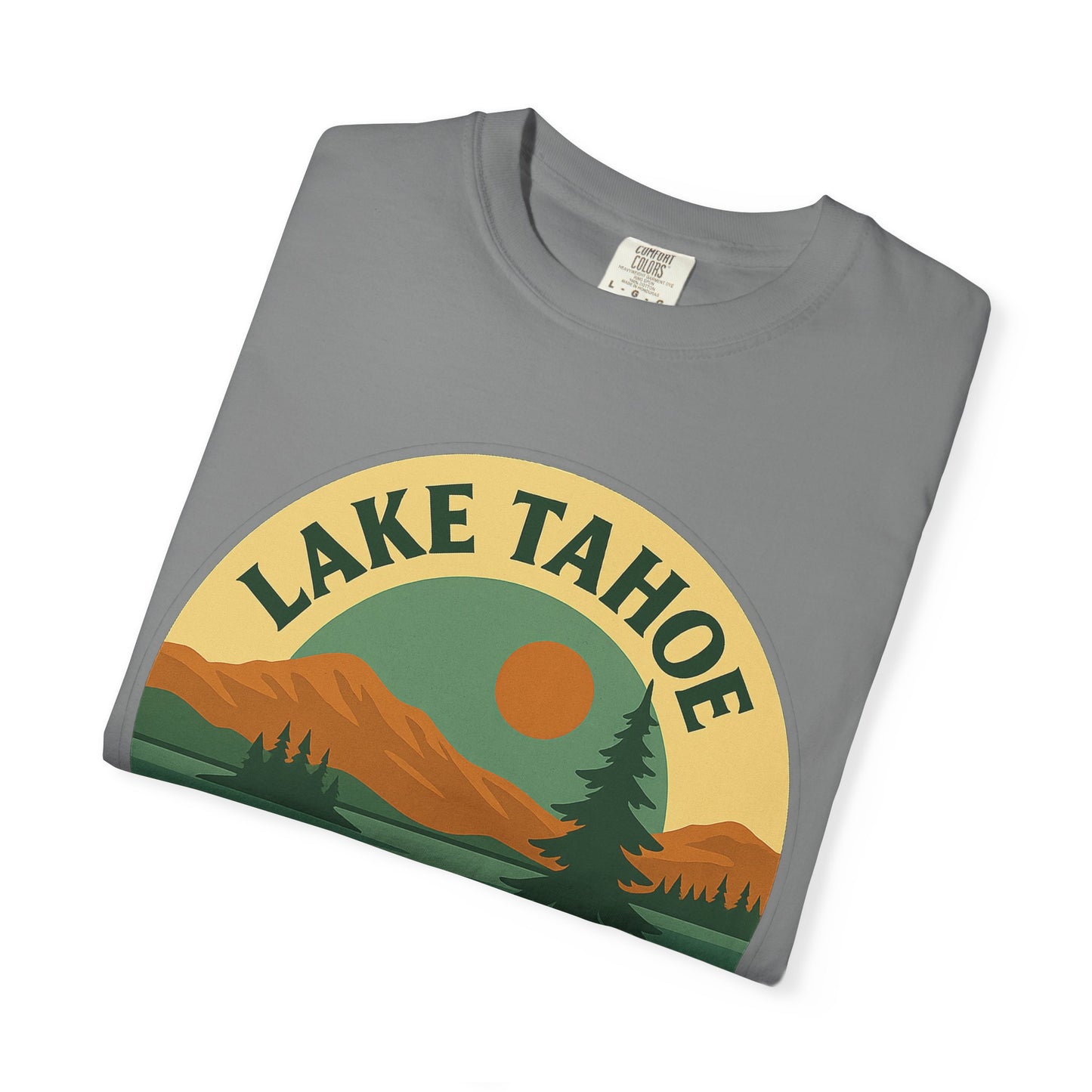 Lake Tahoe Unisex Garment-Dyed T-shirt