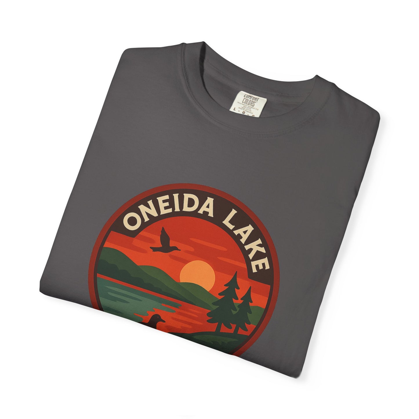 Oneida Lake Unisex Garment-Dyed T-shirt