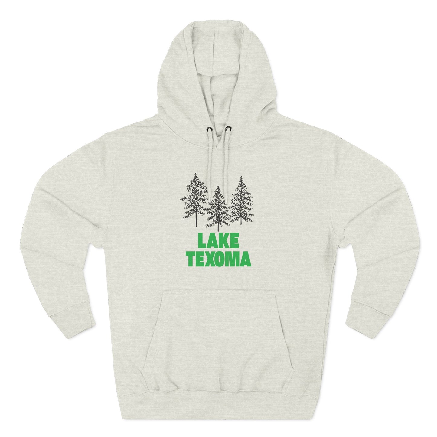 Lake Texoma Fleece Hoodie, Cozy Sweatshirt, Outdoor Adventure Wear, Unique Gift for Lake Lovers, Perfect for Fall and Winter