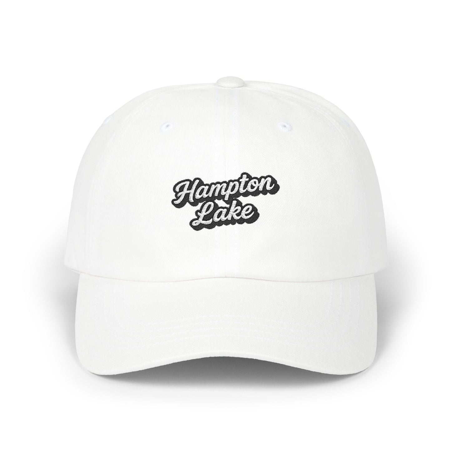 Hampton Lake Stylish Dad Cap, Casual Summer Hat, Outdoor Accessory, Gift for Father's Day, Boating Trip Gear, Everyday Wear