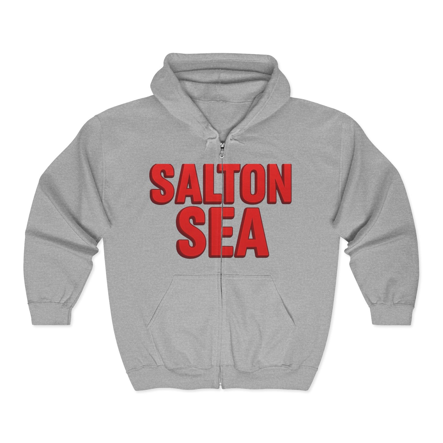 Salton Sea Unisex Heavy Blend™ Full Zip Hooded Sweatshirt