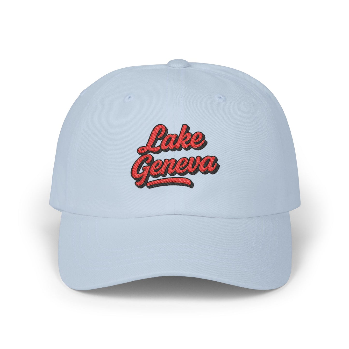 Lake Geneva Stylish Dad Cap, Casual Summer Hat, Outdoor Accessory, Gift for Father's Day, Boating Trip Gear, Everyday Wear