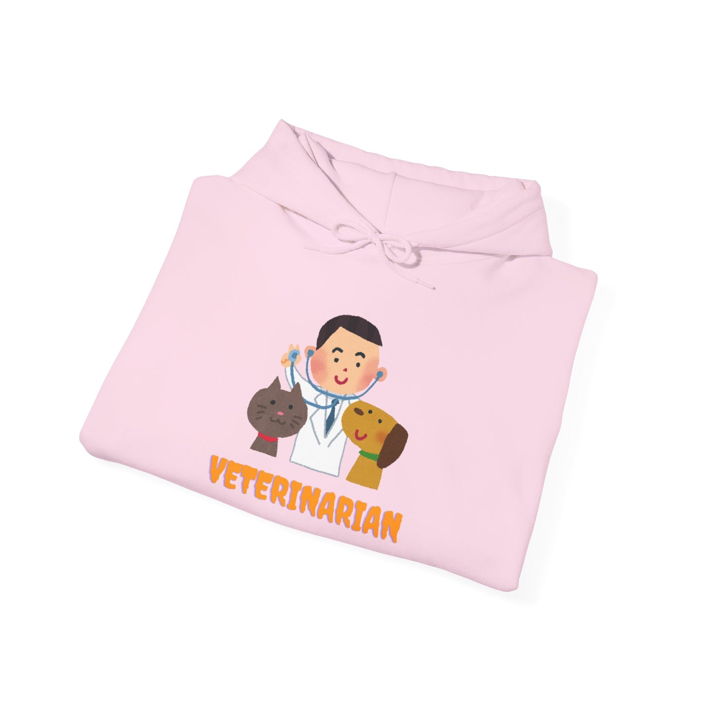 Veterinarian Hooded Sweatshirt, Animal Lover Gift, Cute Vet Apparel, Pet Owner Hoodie, Perfect for Birthdays, Animal Shelter Support