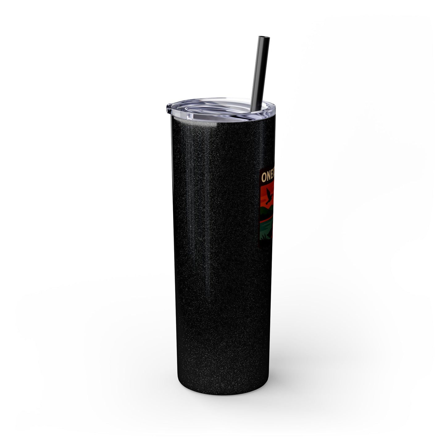 Oneida Lake Skinny Tumbler - 20oz Travel Mug, Eco-Friendly Drinkware for Adventurers, Ideal for Camping, Picnics, and Daily Hydration