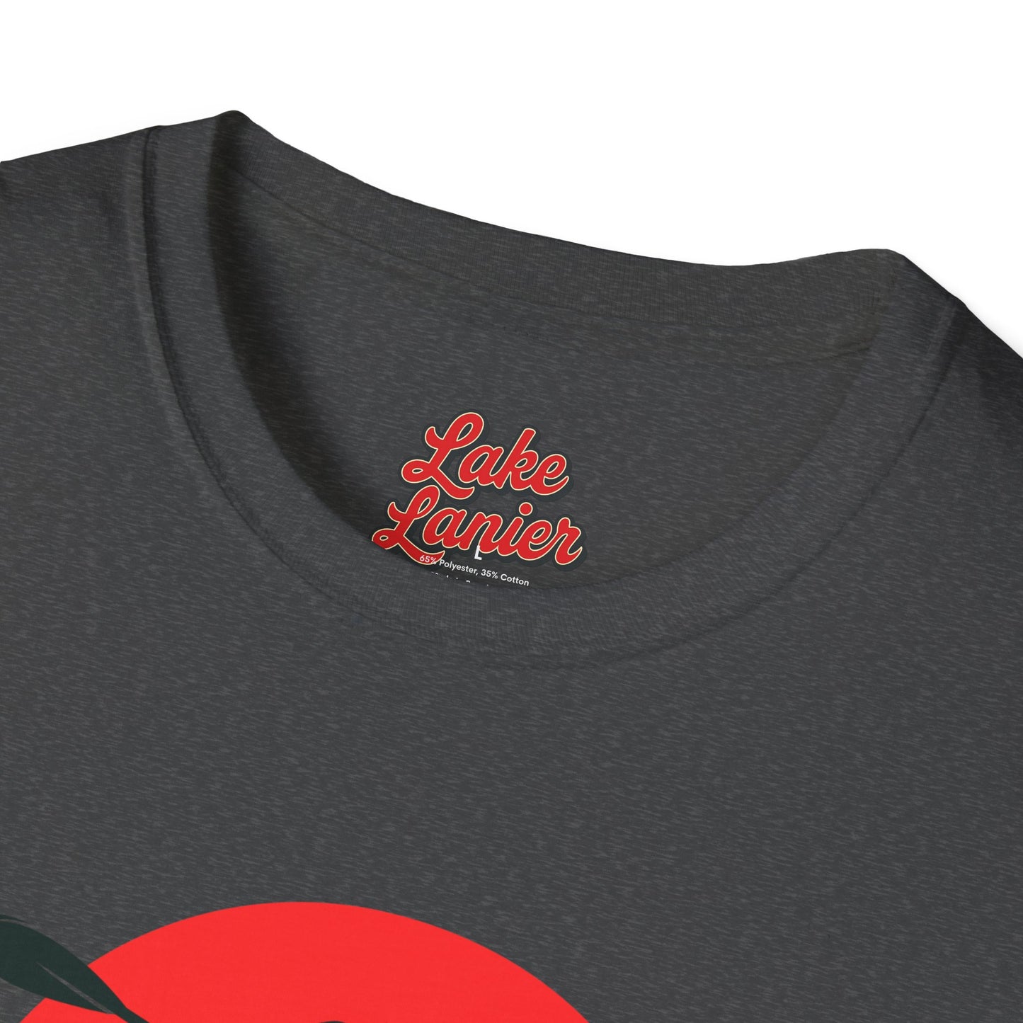 Lake Lanier Unisex Softstyle T-Shirt, Kayaking Shirt, Outdoor Adventure Tee, Lake Life Apparel, Father's Day Gift, Summer Wear