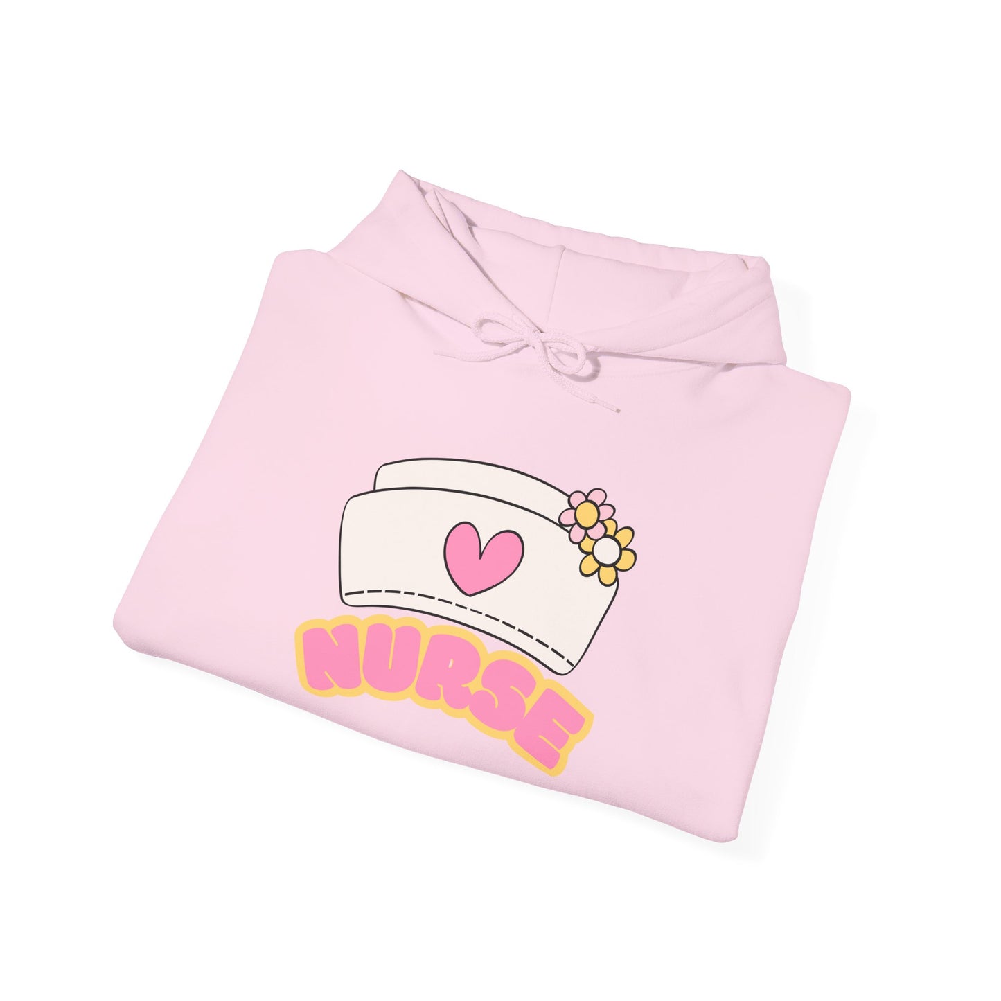 Nurse Love Hoodie | Cozy Unisex Sweatshirt, Gift for Healthcare Workers, Comfortable Nursing Apparel, Medical Appreciation Clothing
