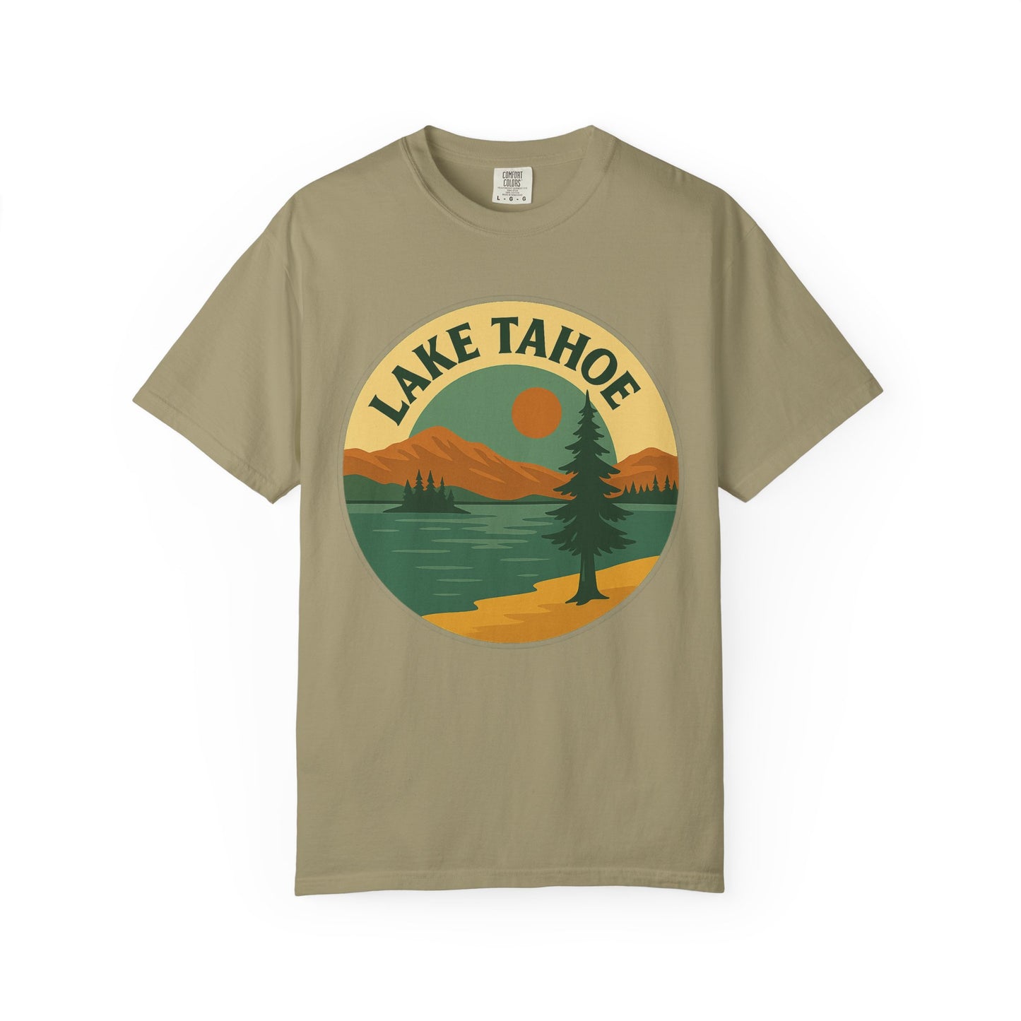 Lake Tahoe Unisex Garment-Dyed T-shirt