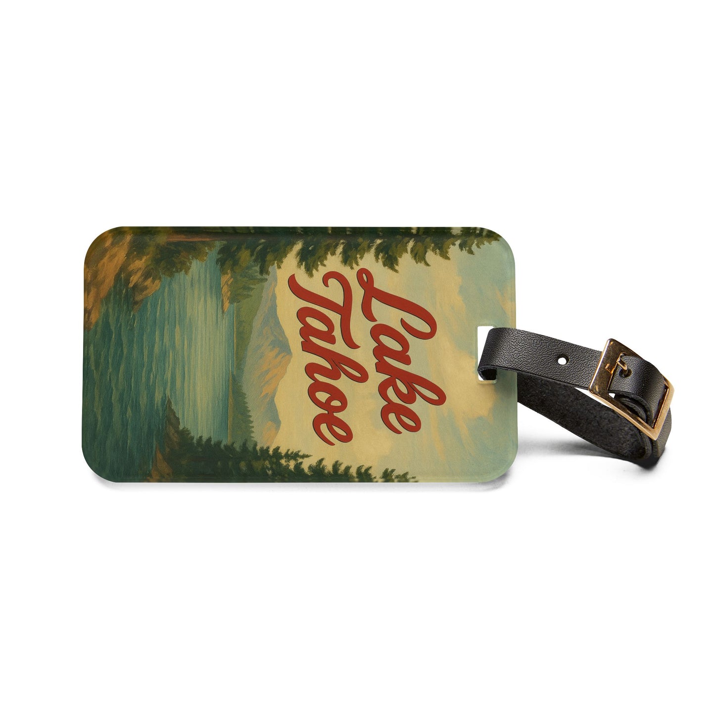 Lake Tahoe Luggage Tag