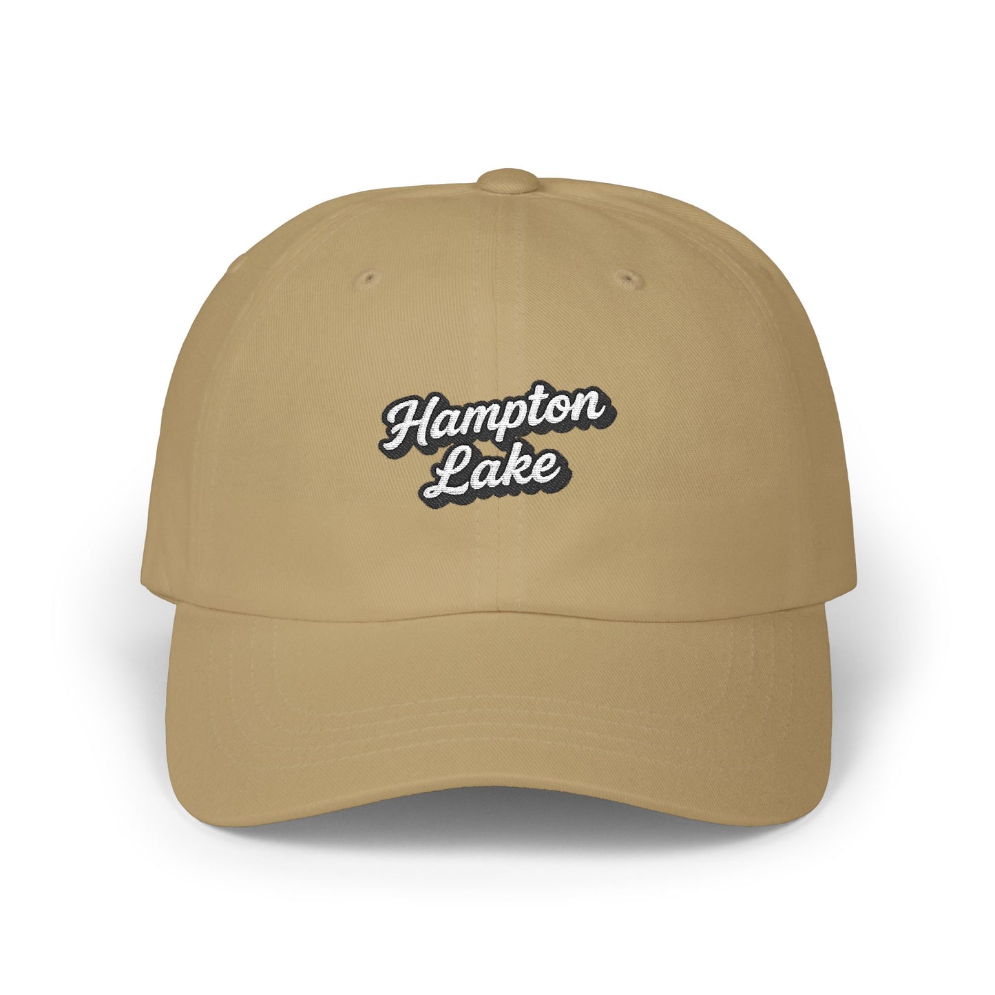 Hampton Lake Stylish Dad Cap, Casual Summer Hat, Outdoor Accessory, Gift for Father's Day, Boating Trip Gear, Everyday Wear