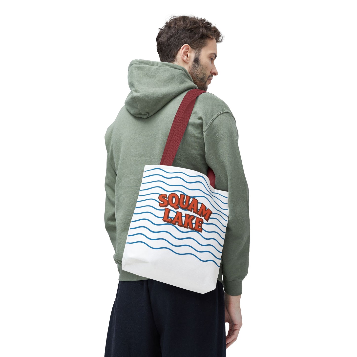 Squam Lake Tote Bag - Perfect for Beach Days, Travel, Lake Lovers, Summer Outings, Gift Idea