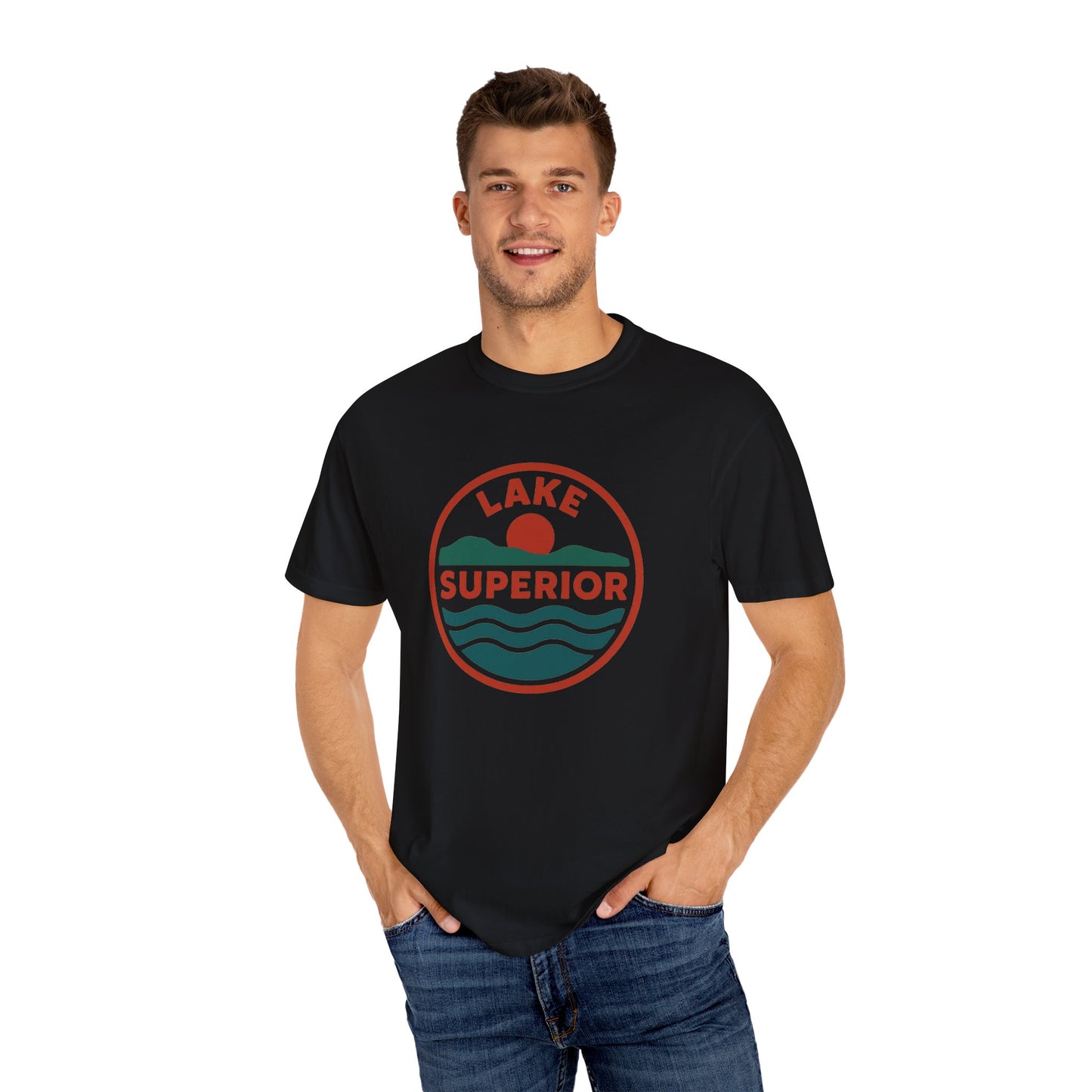 Lake Superior Unisex Garment-Dyed T-shirt