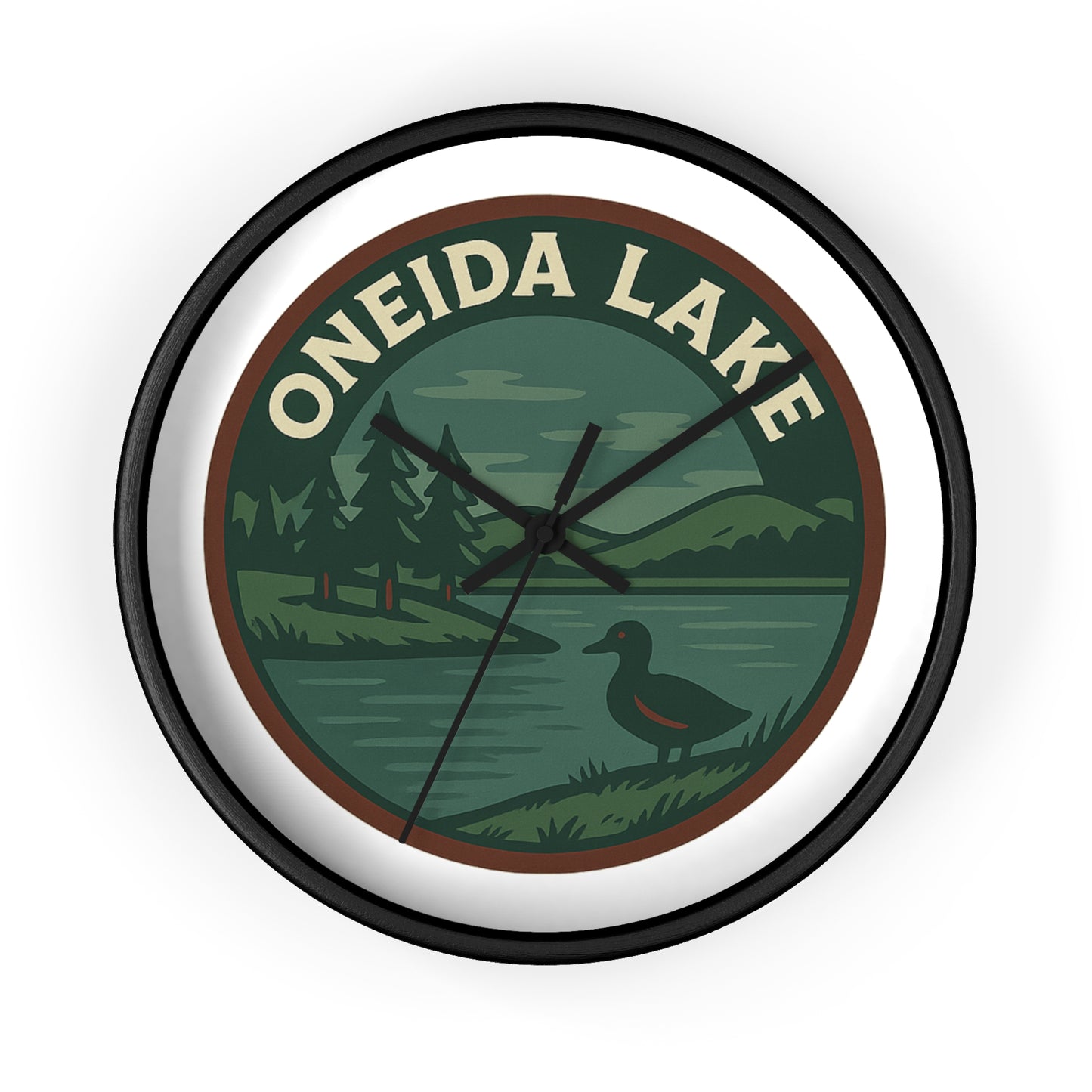 Oneida Lake Wall Clock