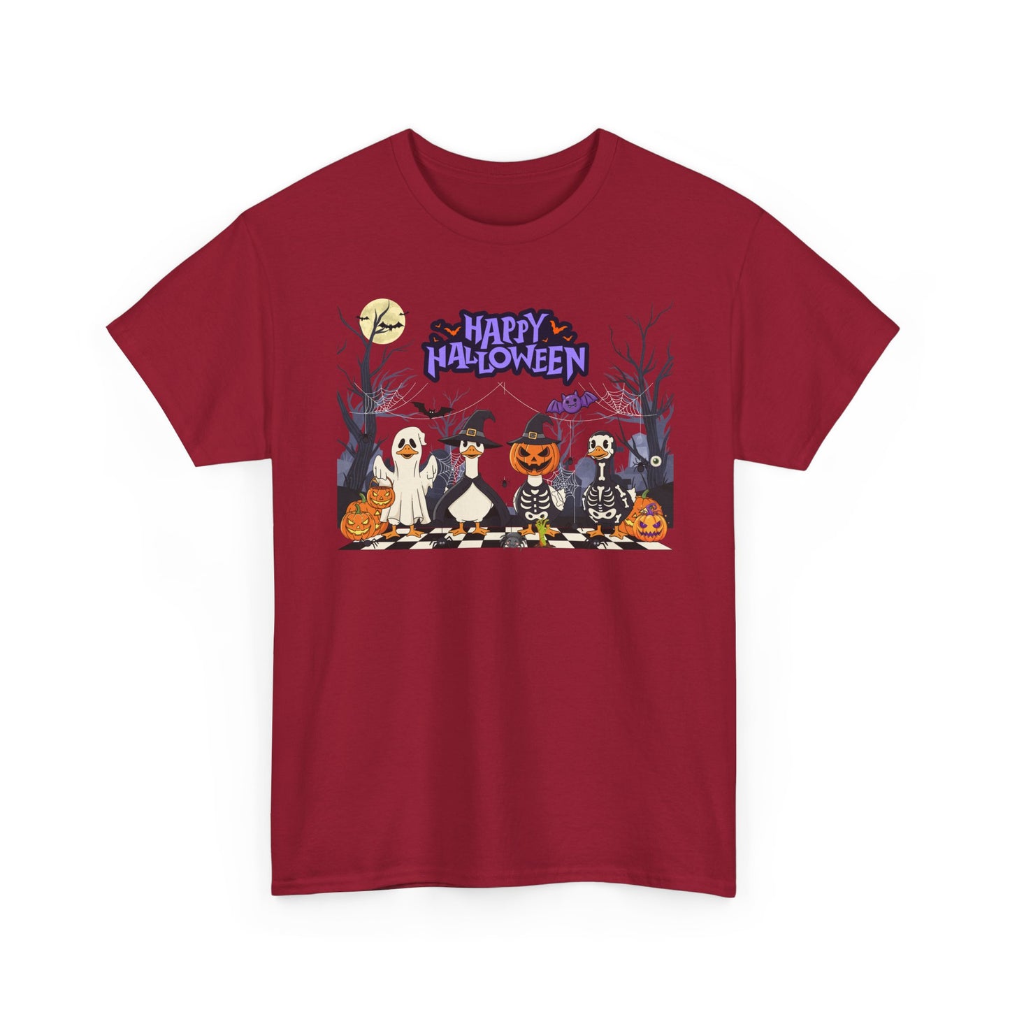 Spooky Halloween Tee, Fun Halloween Shirt, Unisex Graphic Tee, Holiday Gift, Comfortable Cotton T-shirt