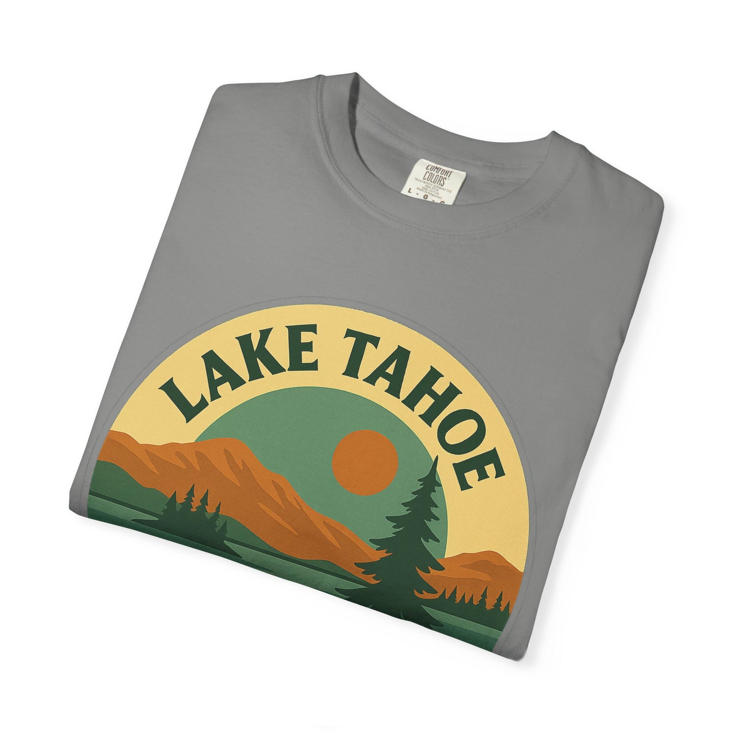 Lake Tahoe Unisex Garment-Dyed T-shirt