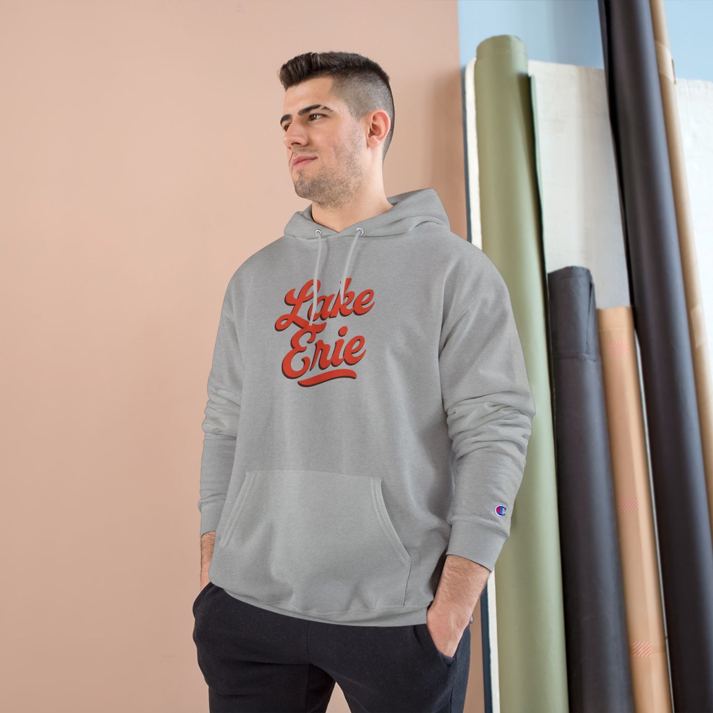 Lake Erie Cozy Hoodie, Perfect for Outdoor Adventures, Lake Days, Gifts for Nature Lovers, Comfortable Sweatshirt