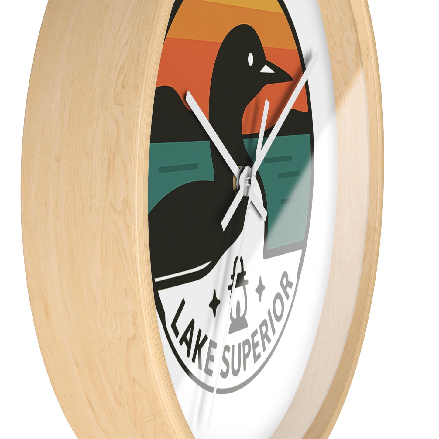 Lake Superior Wall Clock