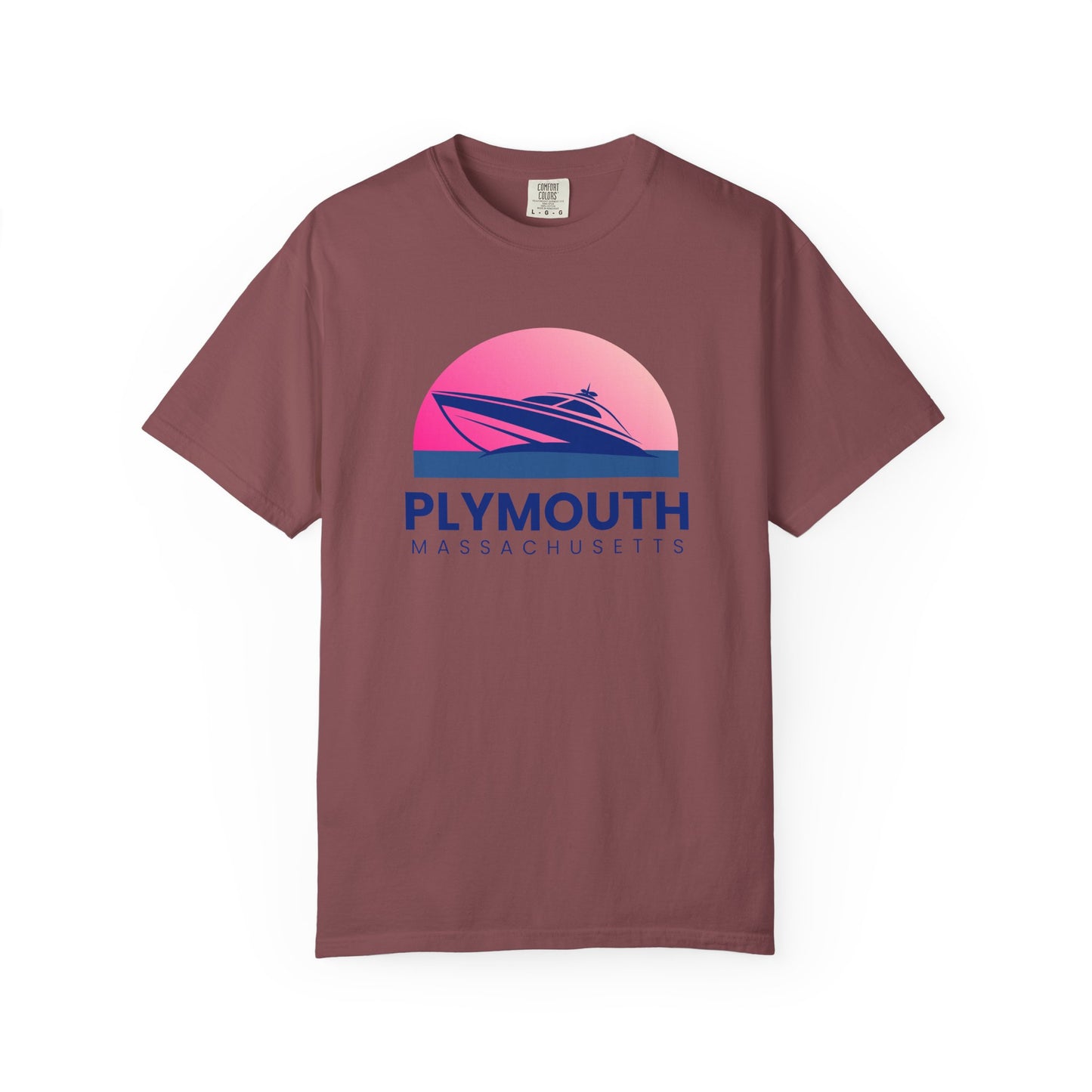 Plymouth Vibes, Unisex T-shirt, Casual Tee, Travel Souvenir, Vacation Top