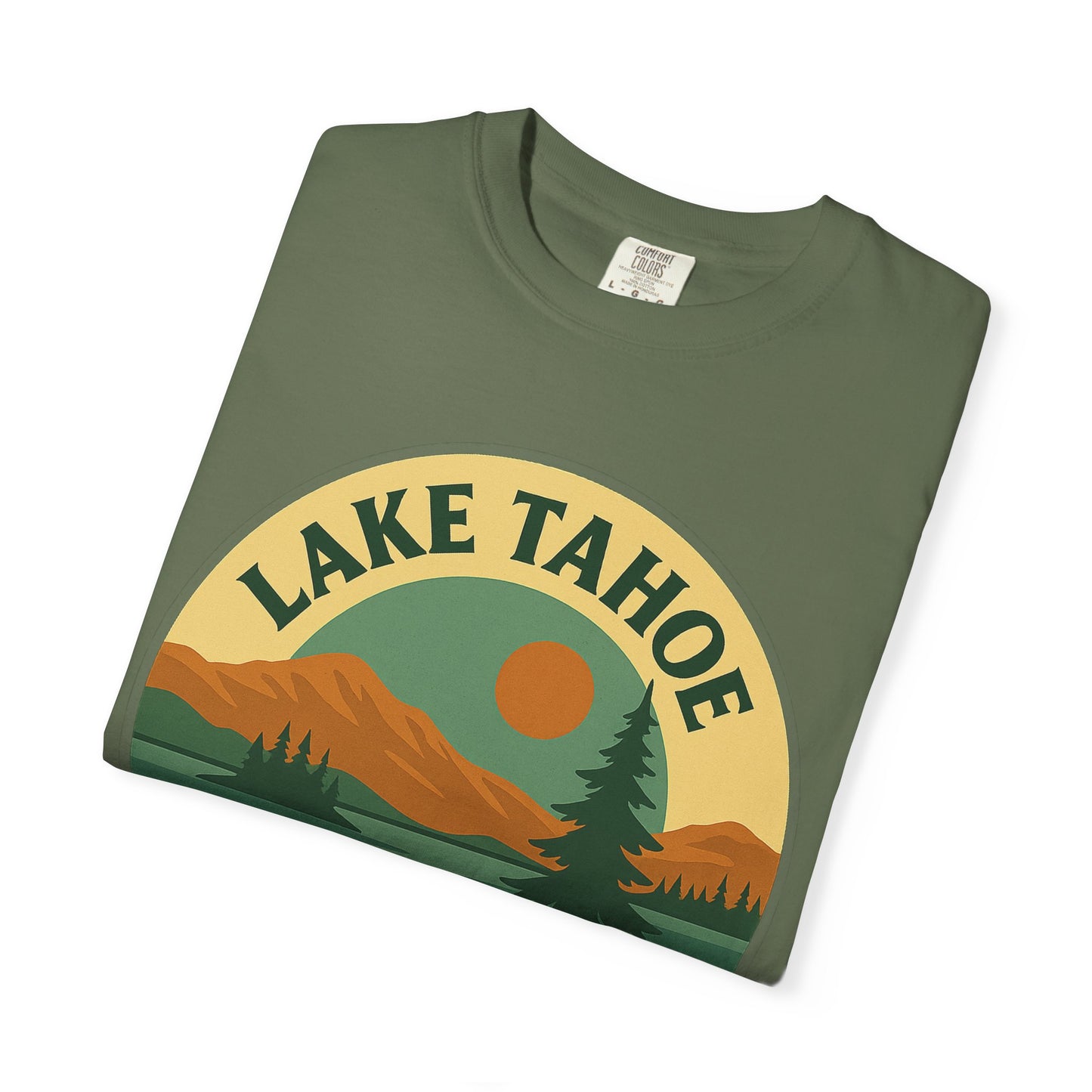 Lake Tahoe Unisex Garment-Dyed T-shirt