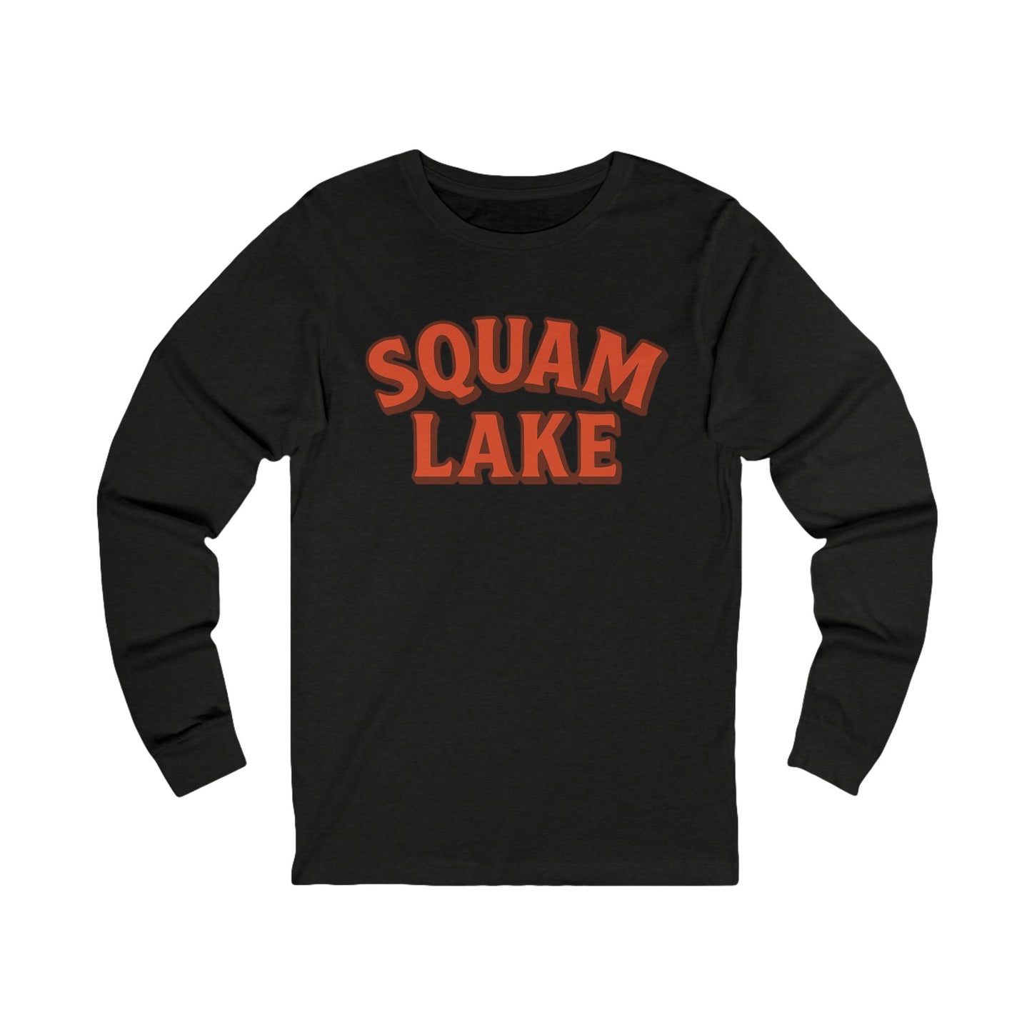Squam Lake Long Sleeve Tee, Cozy Unisex Shirt for Outdoor Lovers, Perfect for Lake Days, Casual Wear, Gift Idea
