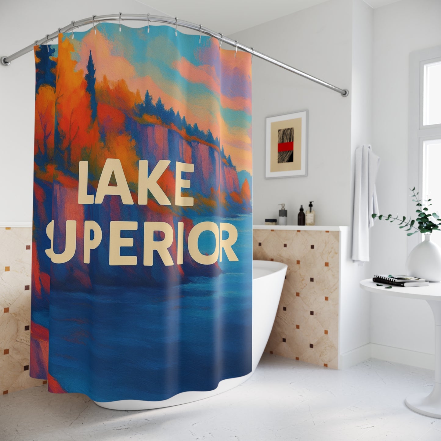 Lake Superior Shower Curtains