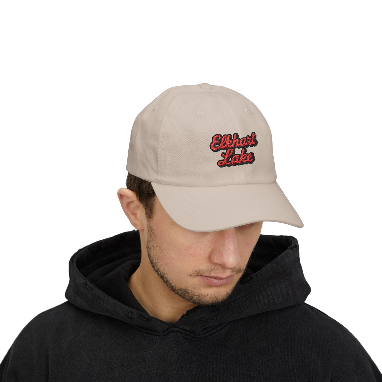 Elkhart Lake Stylish Dad Cap, Casual Summer Hat, Outdoor Accessory, Gift for Father's Day, Boating Trip Gear, Everyday Wear