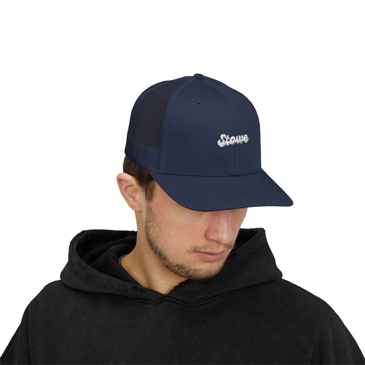 Stowe Sparkly Trucker Cap with Rhinestone 'Ballin' Style' Design | Trendy Snapback Hat for Fashion Lovers, Unisex Gift for Holidays
