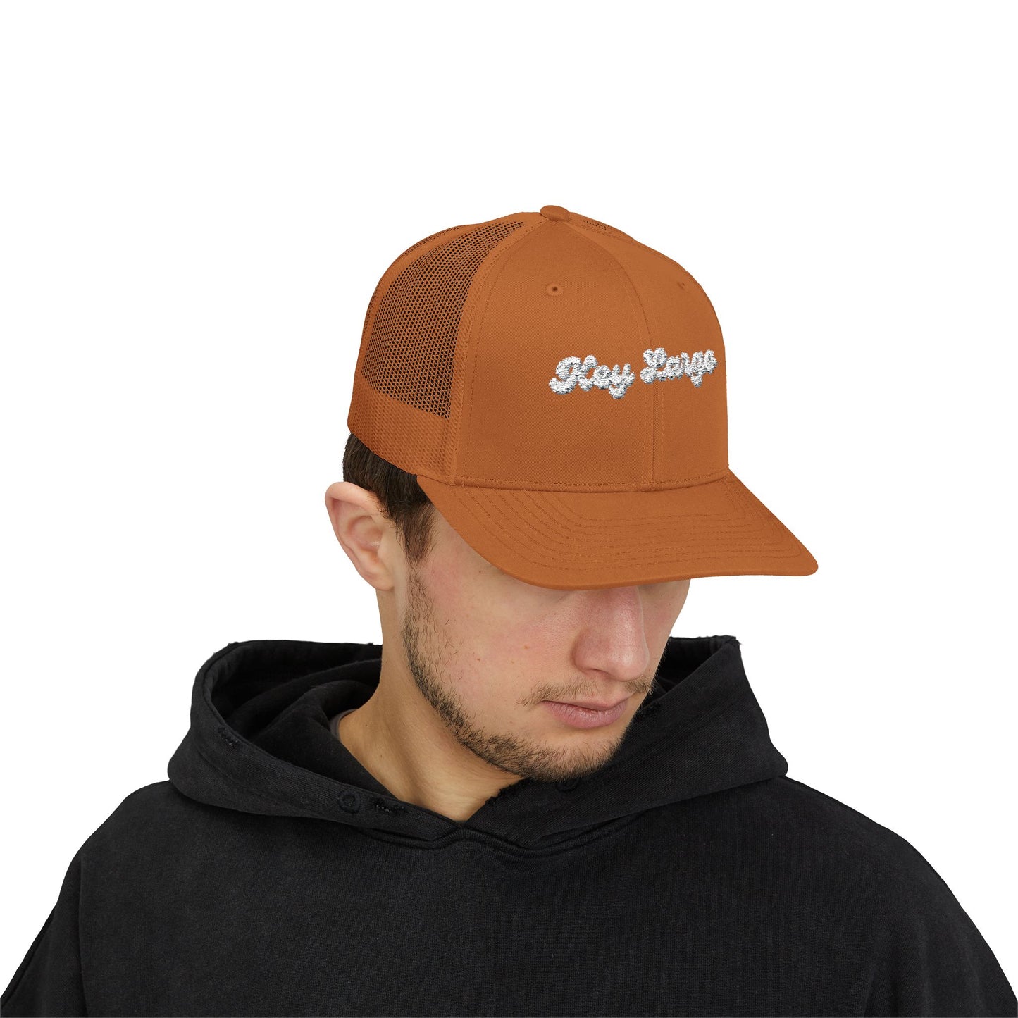 Key Largo Sparkly Trucker Cap with Rhinestone 'Ballin' Style' Design | Trendy Snapback Hat for Fashion Lovers, Unisex Gift for Holidays