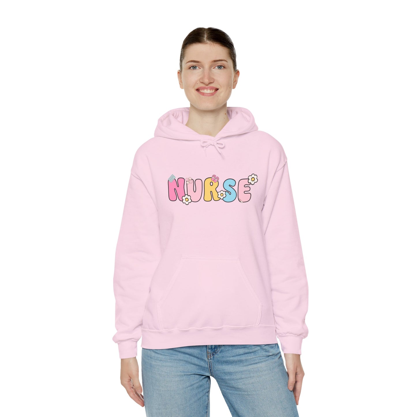 Cute Nurse Hoodie for Healthcare Workers, Cozy Sweatshirt for Nurses, Gift for Nursing Students, Healthcare Appreciation