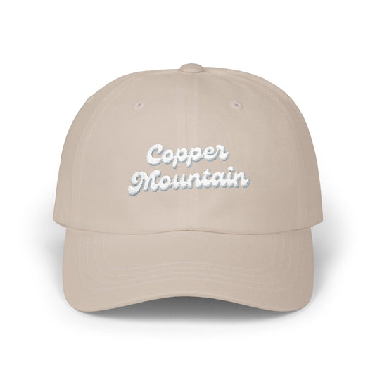 Copper Mountain Dad Cap, Unisex Cotton Hat, Casual Everyday Wear, Outdoor Cap