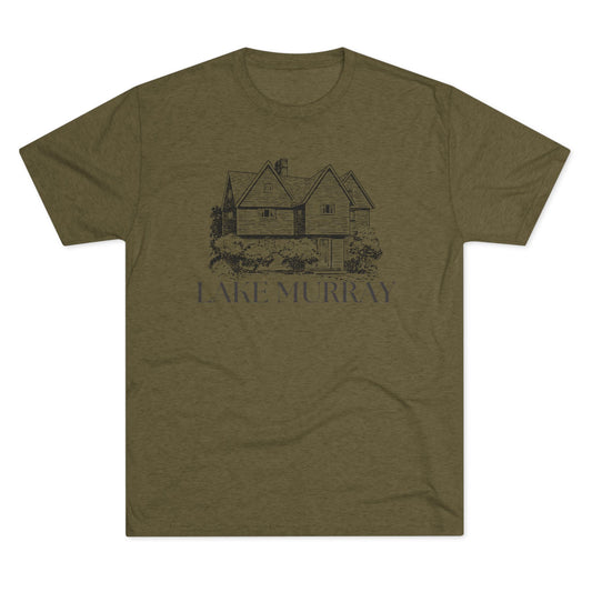 Lake Murray Unisex Tri-Blend Crew Tee, Casual T-Shirt, Summer Apparel, Lake House Shirt, Gift for Friends, Travel Tee