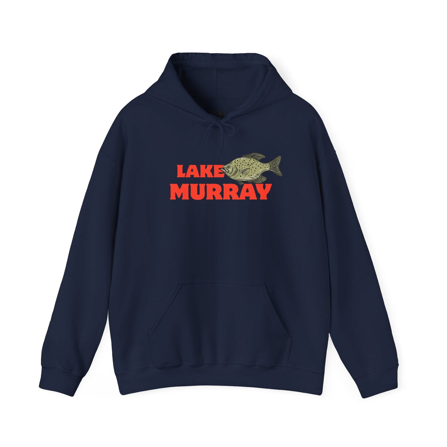 Lake Murray Fishing Hoodie, Unisex Comfortable Sweatshirt, Relaxed Fit for Outdoor Enthusiasts, Gift for Fishermen, Casual Lake Apparel
