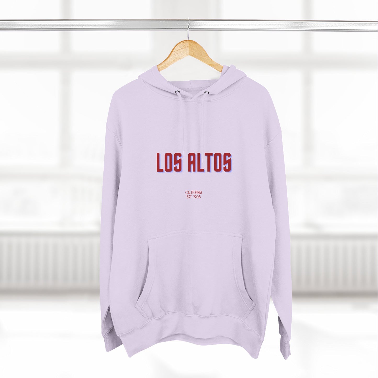 Los Altos Fleece Hoodie, Casual Sweatshirt, Cozy Layering Piece, Perfect Gift for All Occasions, Stylish Streetwear
