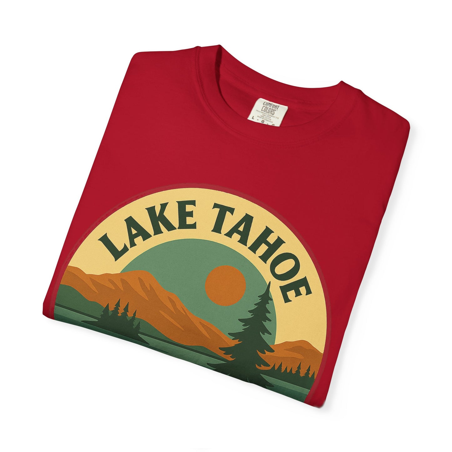 Lake Tahoe Unisex Garment-Dyed T-shirt