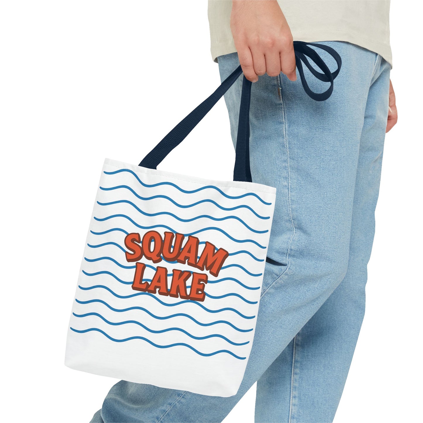 Squam Lake Tote Bag - Perfect for Beach Days, Travel, Lake Lovers, Summer Outings, Gift Idea