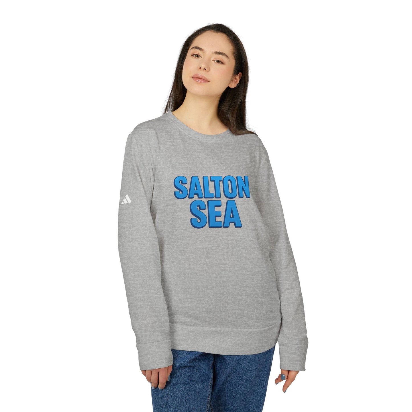 Salton Sea Cozy Outdoor Sweatshirt for Nature Lovers, Unisex Crewneck, Perfect for Hiking, Camping, or Relaxing at Home, Design