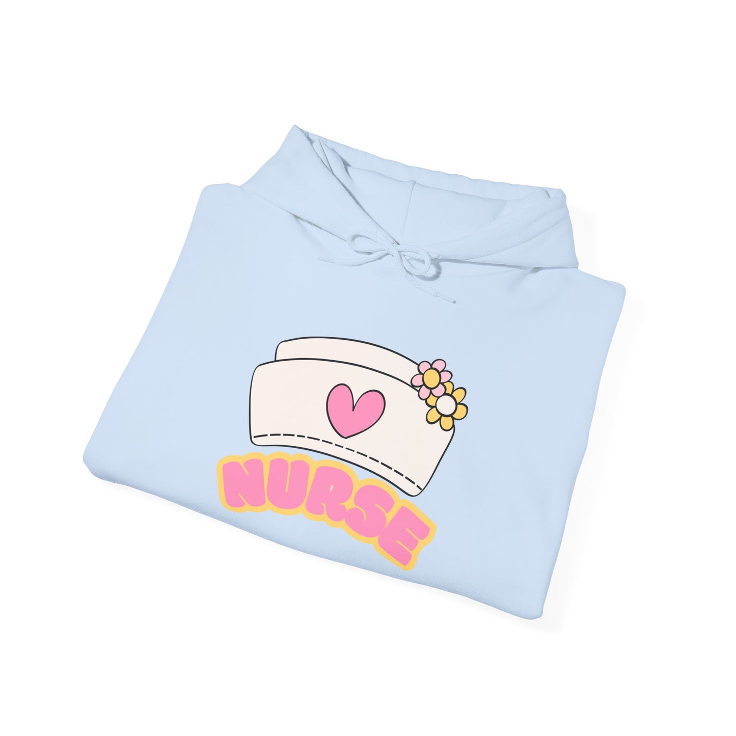 Nurse Love Hoodie | Cozy Unisex Sweatshirt, Gift for Healthcare Workers, Comfortable Nursing Apparel, Medical Appreciation Clothing
