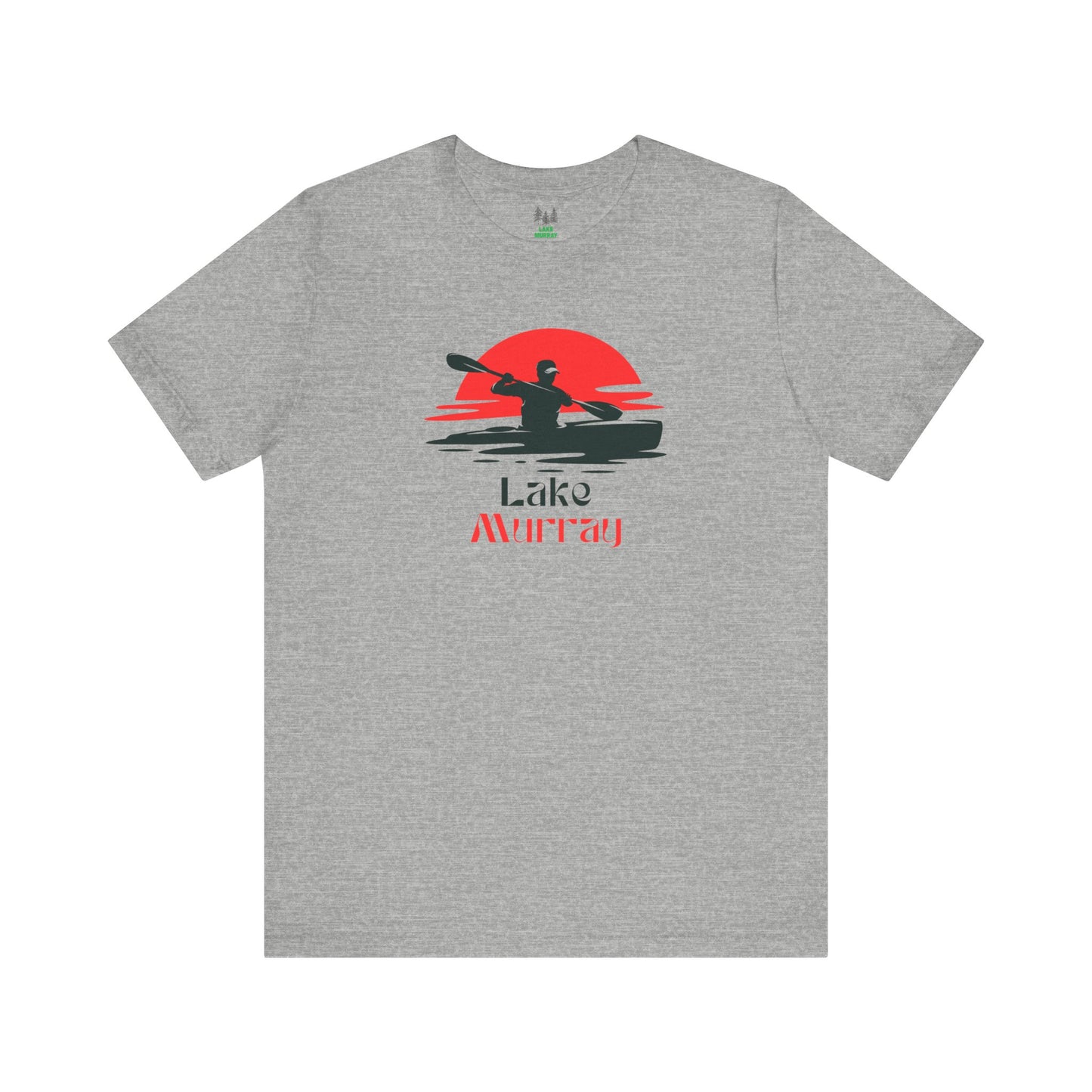 Lake Murray Tee - Kayaking Graphic Unisex Jersey Short Sleeve Shirt, Outdoor Adventure Gift, Summer Vibes, Lake Lover Apparel