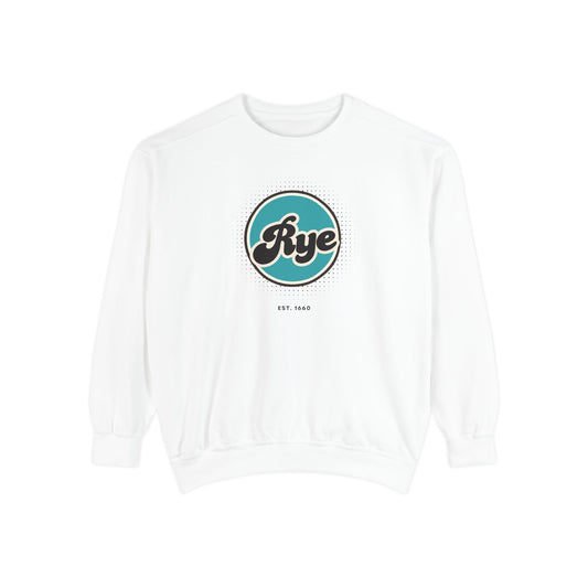 Rye Vintage Sweatshirt, Cozy Unisex Pullover, Retro Style, Perfect for Casual Outfits, Gift for Him or Her