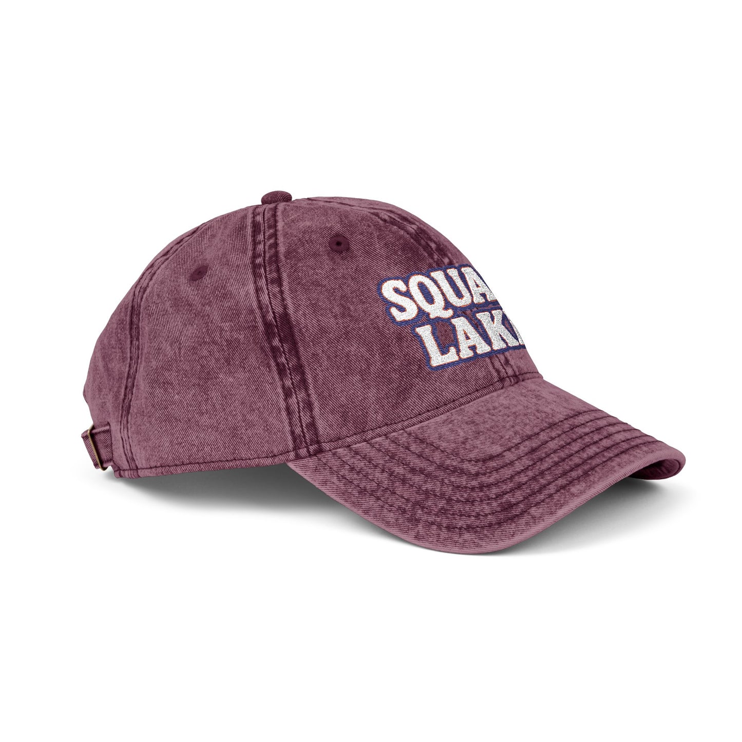 Squam Lake Vintage Cap (Embroidery)