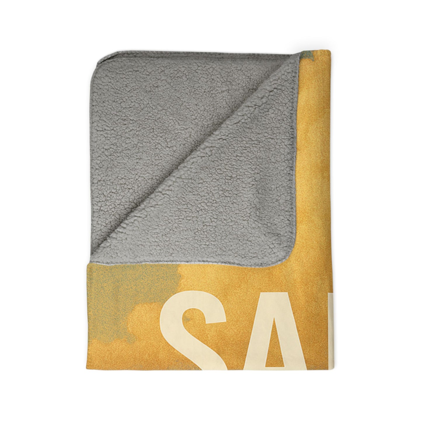 Salton Sea Fleece Sherpa Blanket